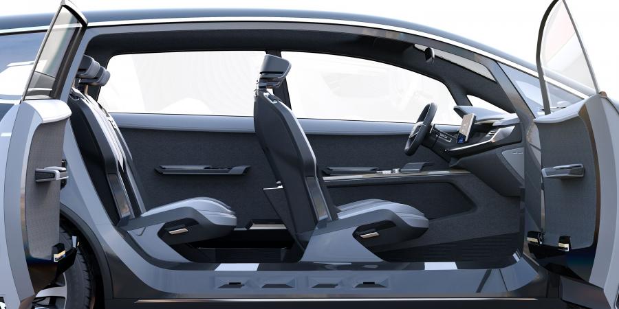 Интерьер Geely MPV Concept 2017 года  (фото 3 из 3)